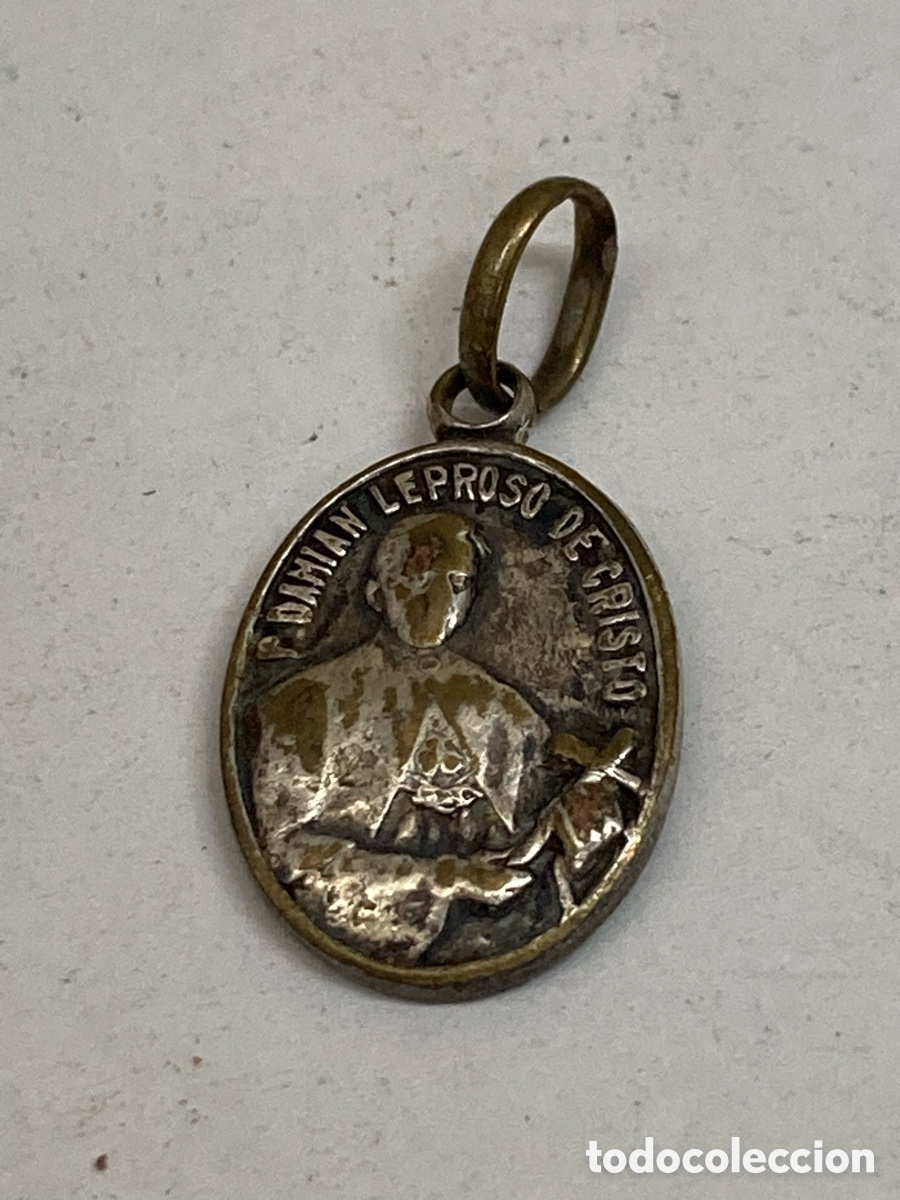 Antig&uuml;edades: Medalla de metal religiosa /C507 - Foto 1