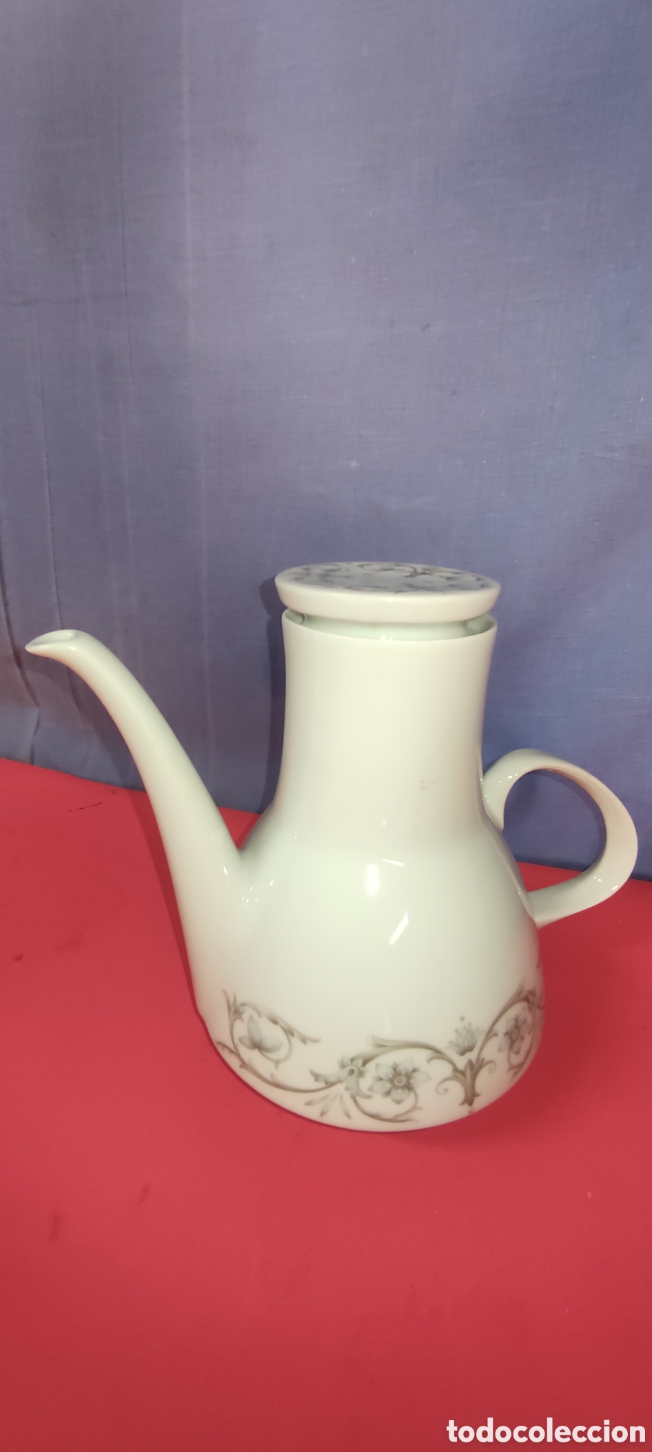Antig&uuml;edades: Jarra porcelana Santa Clara - Foto 2