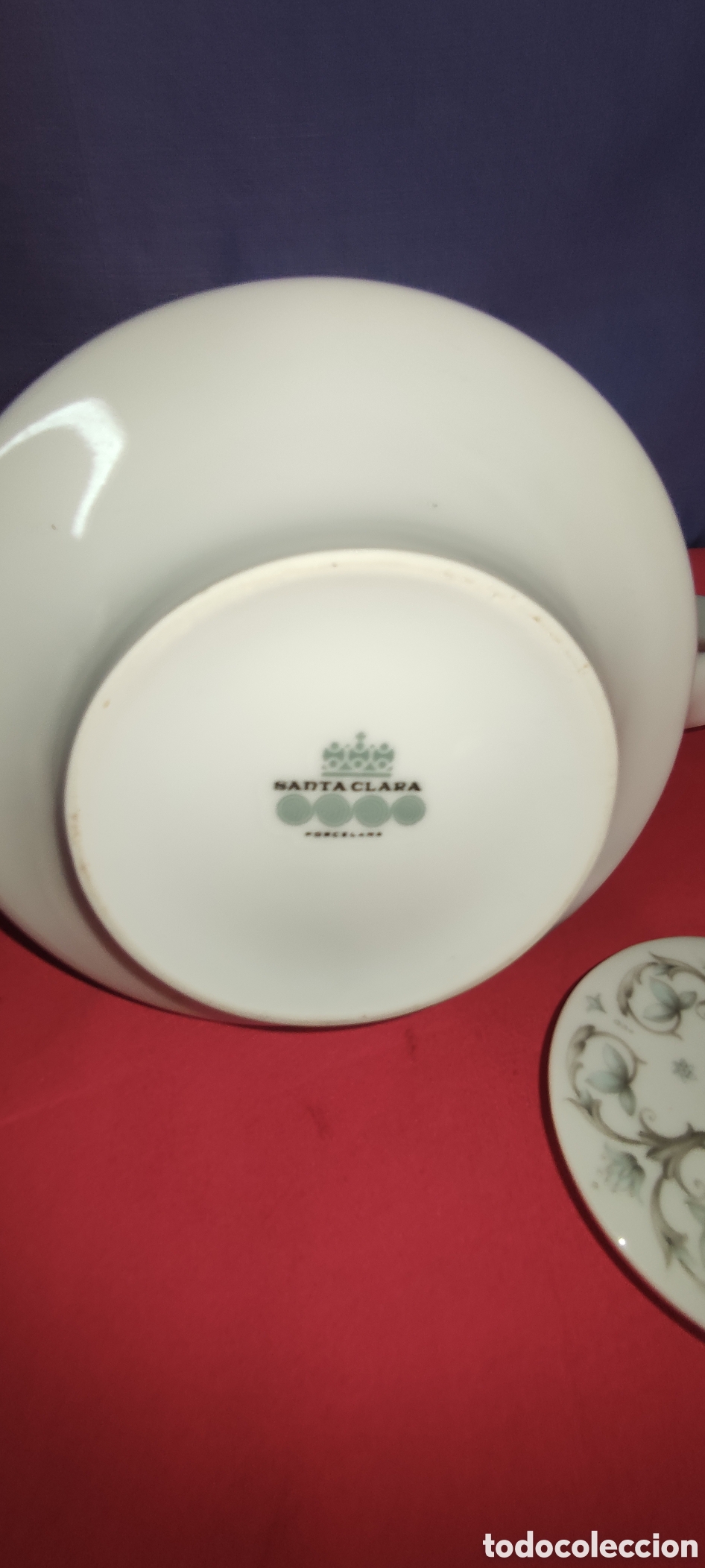 Antig&uuml;edades: Jarra porcelana Santa Clara - Foto 5