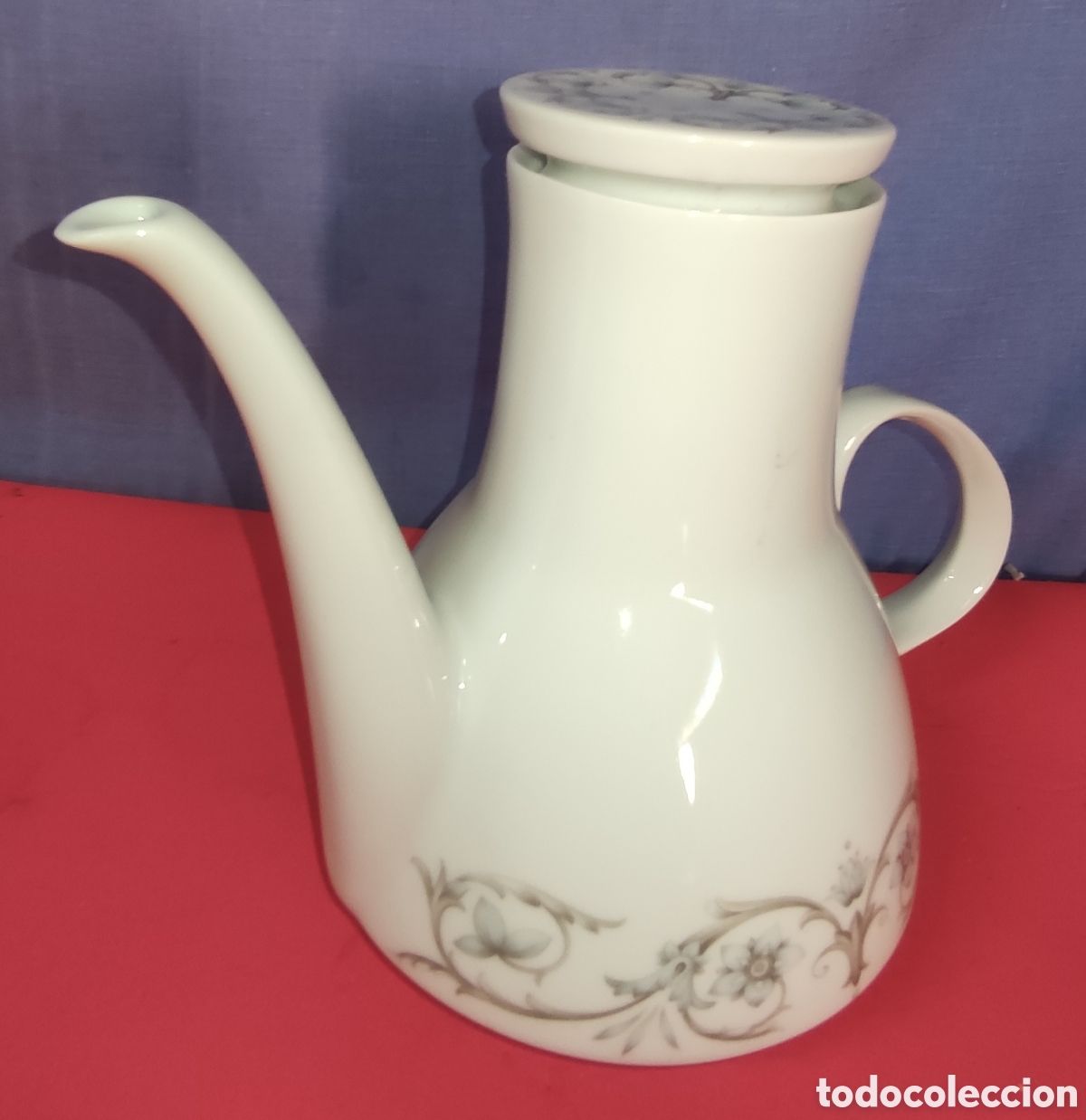 Antig&uuml;edades: Jarra porcelana Santa Clara - Foto 1