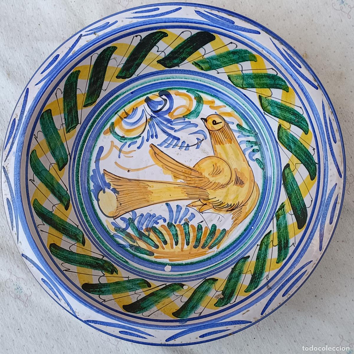 Antig&uuml;edades: LEBRILLO EN CERAMICA ANDALUZA. - Foto 7