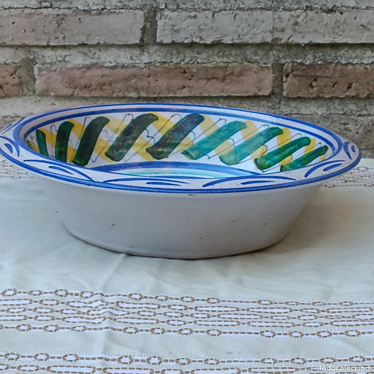 Antig&uuml;edades: LEBRILLO EN CERAMICA ANDALUZA. - Foto 4