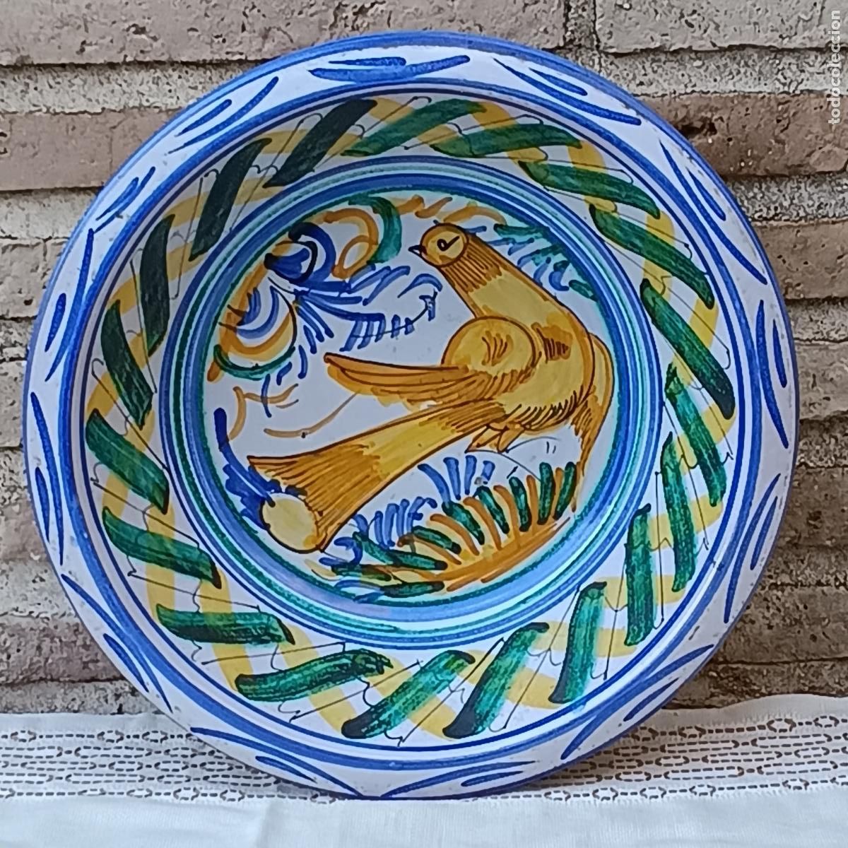 Antig&uuml;edades: LEBRILLO EN CERAMICA ANDALUZA. - Foto 6