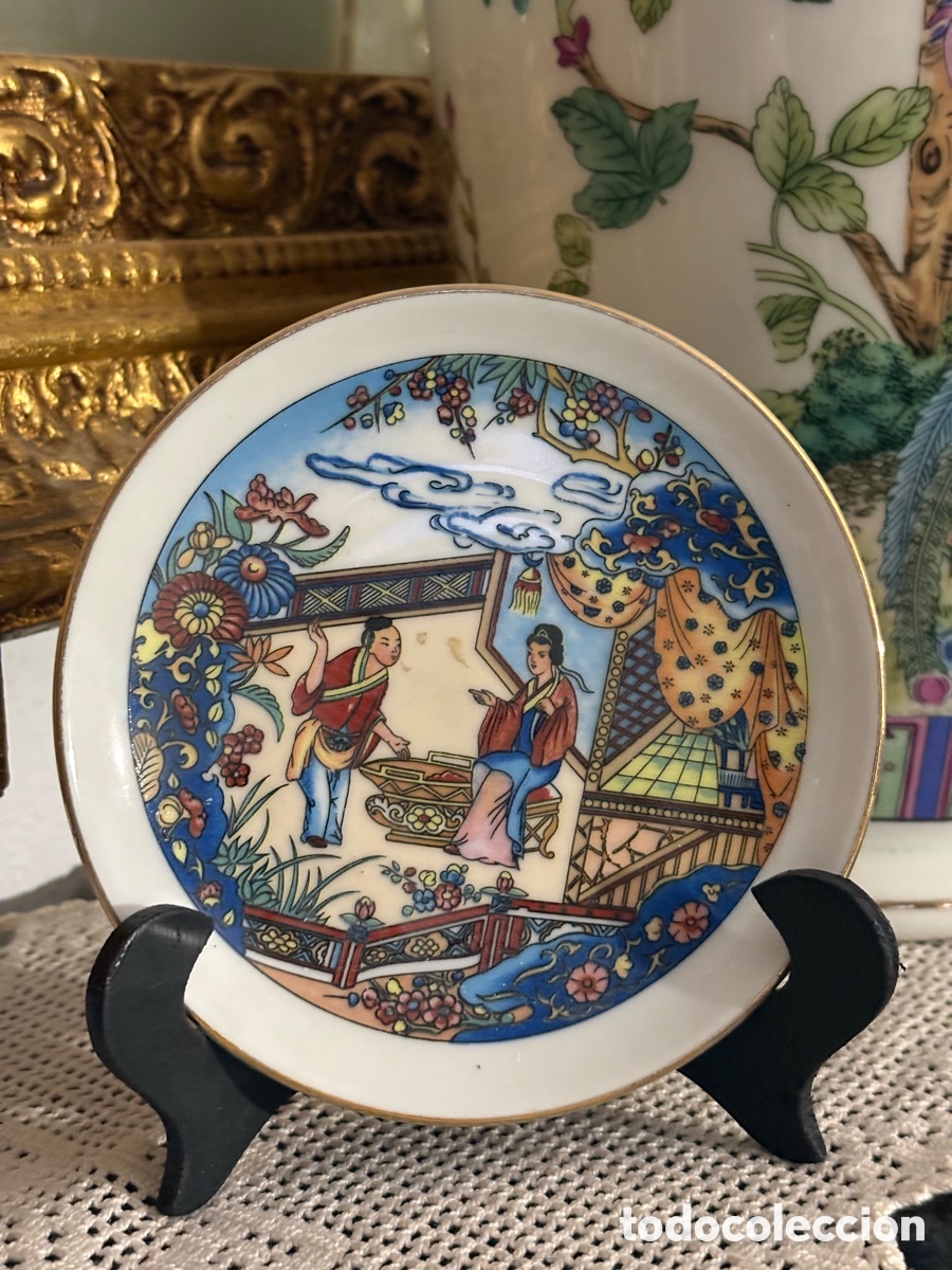 Antig&uuml;edades: ANTIGUO PLATO CHINO. - Foto 4