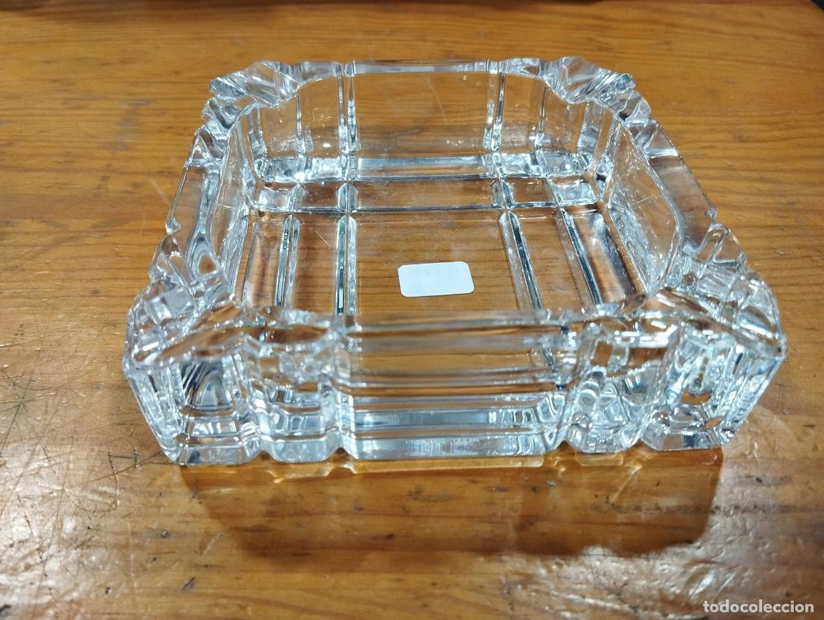 Antig&uuml;edades: CENICERO EN CRISTAL TALLADO. - Foto 4
