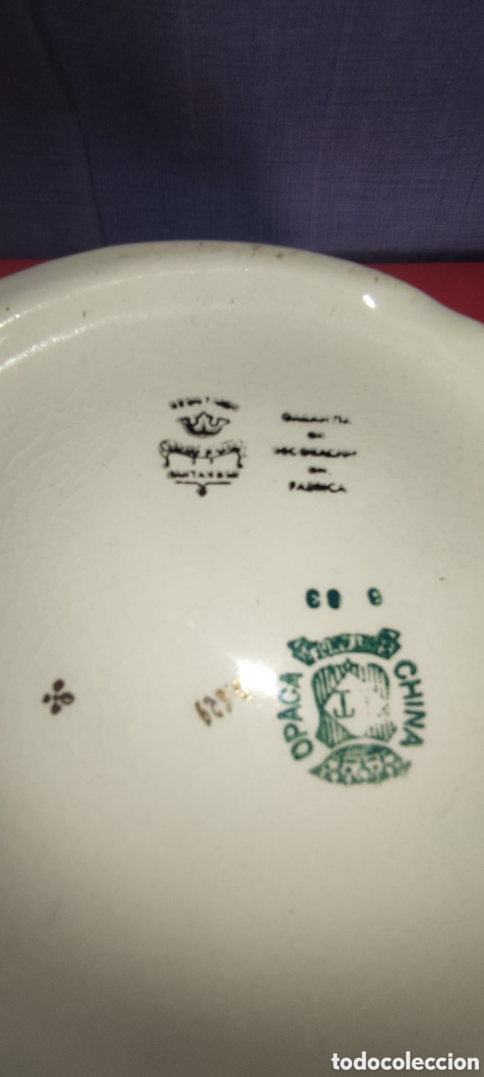 Antig&uuml;edades: Juego de sopera y salsera - Foto 9