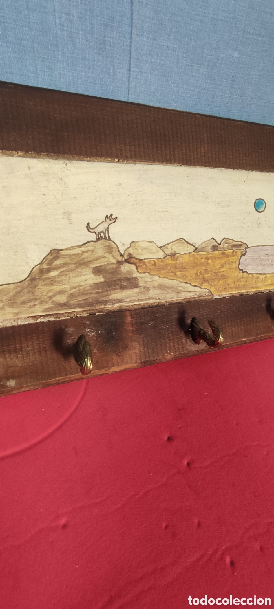 Antig&uuml;edades: Antiguo cuelga llaves - Foto 3