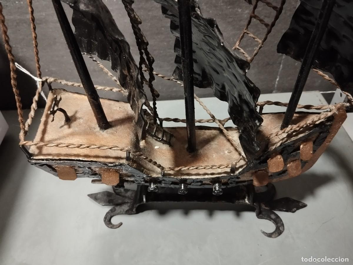 Antig&uuml;edades: BARCO CARABELA DE HIERRO. - Foto 10