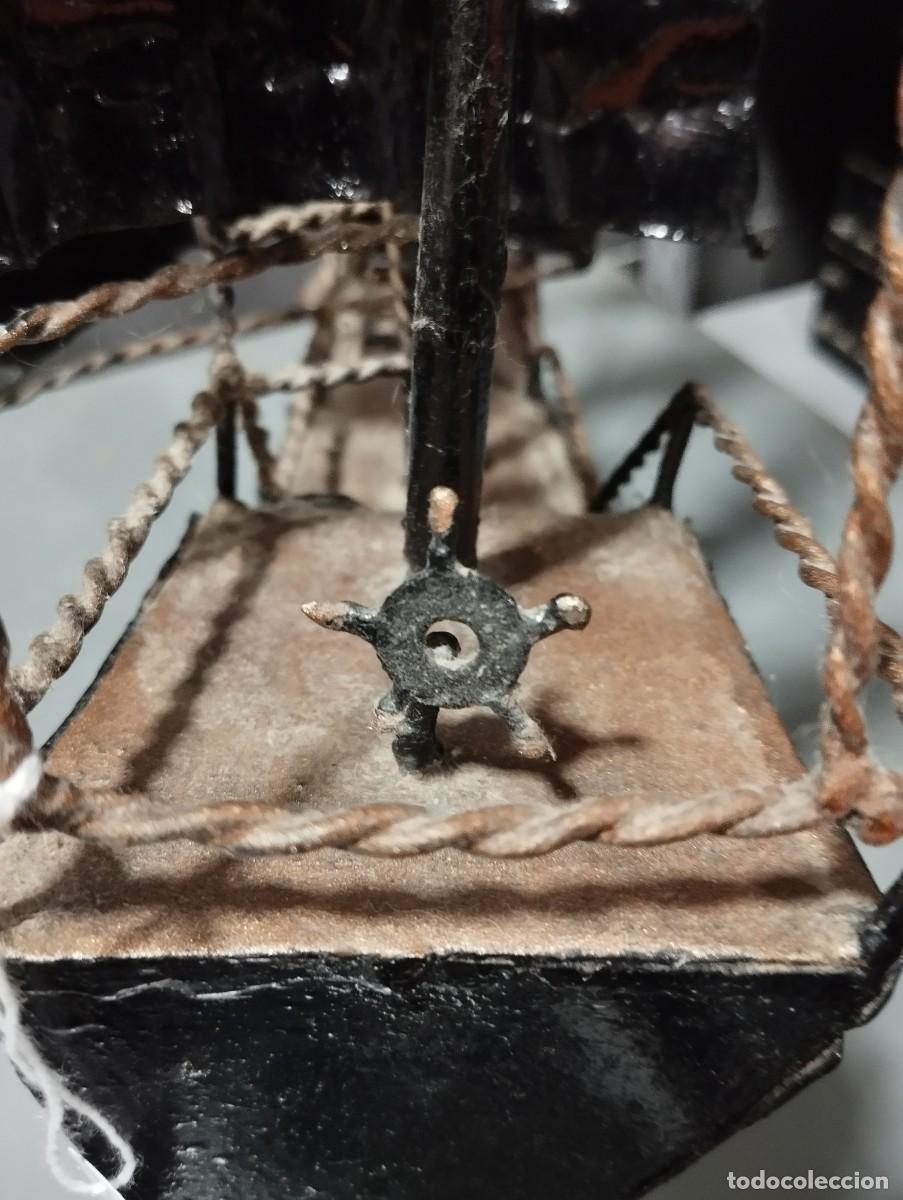 Antig&uuml;edades: BARCO CARABELA DE HIERRO. - Foto 13
