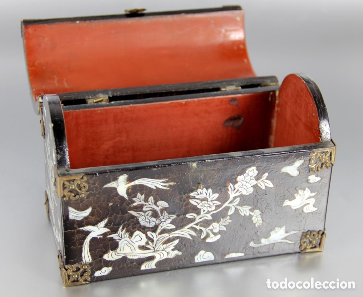 Antig&uuml;edades: Cofre caja China Oriental - Foto 3