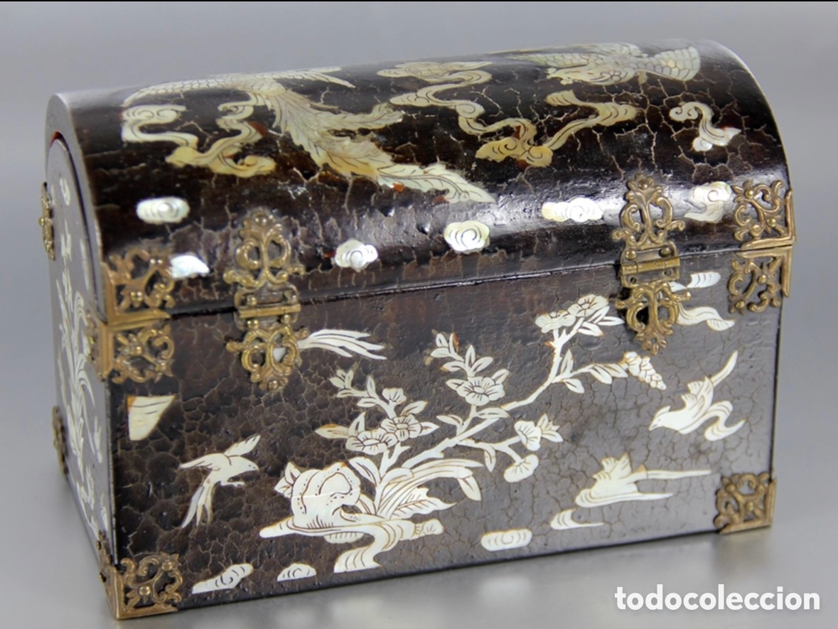 Antig&uuml;edades: Cofre caja China Oriental - Foto 1