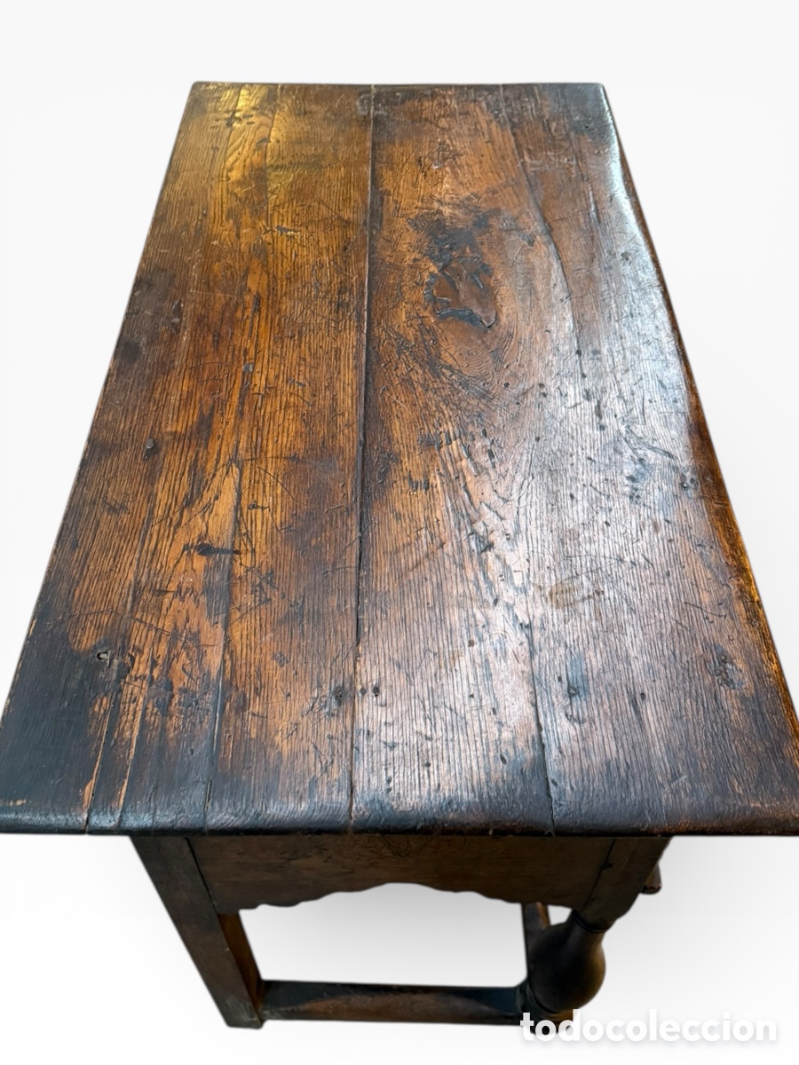 Antig&uuml;edades: Dressing table /Mesa auxiliar finales siglo XVII - Foto 3
