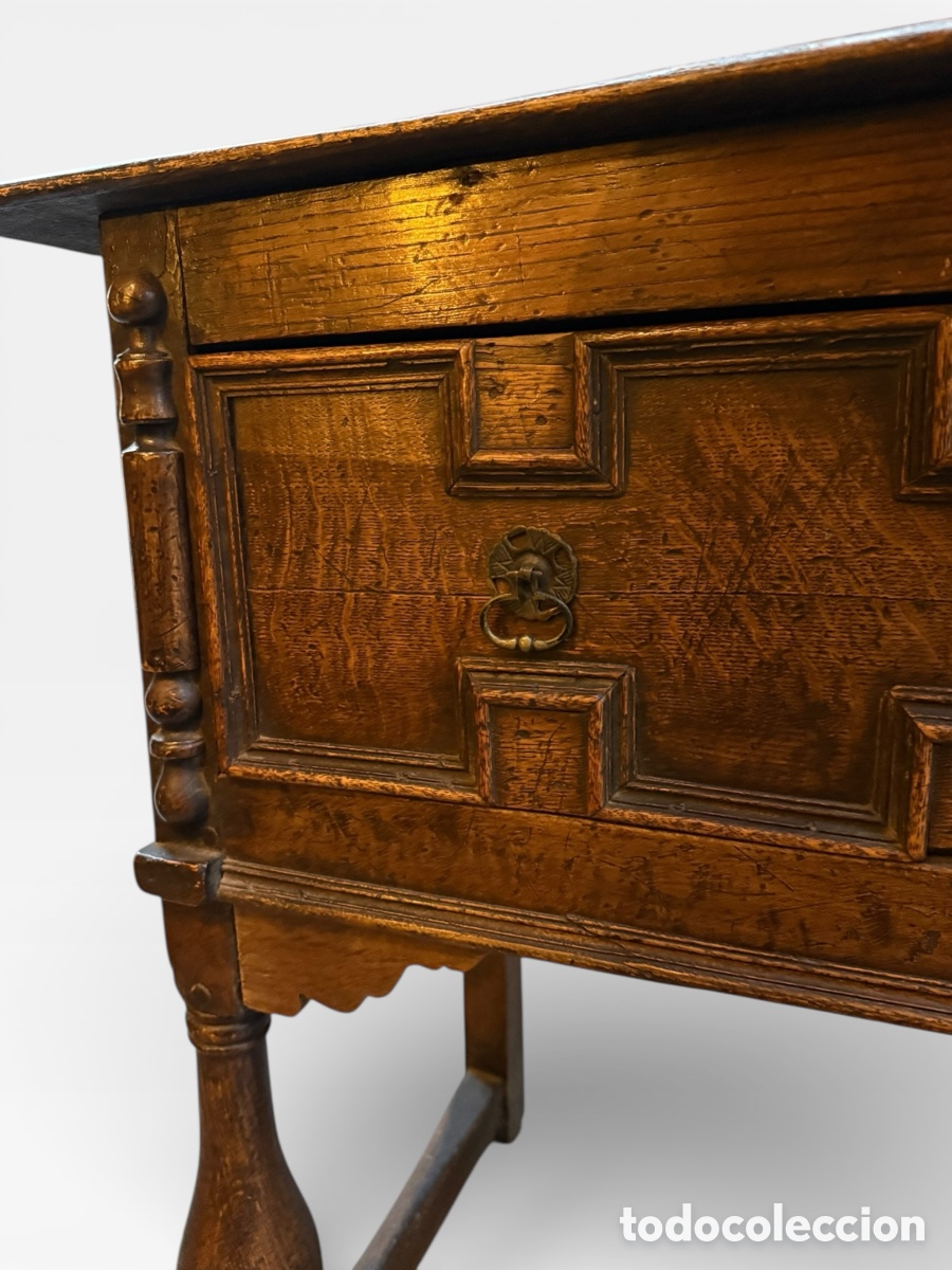 Antig&uuml;edades: Dressing table /Mesa auxiliar finales siglo XVII - Foto 6