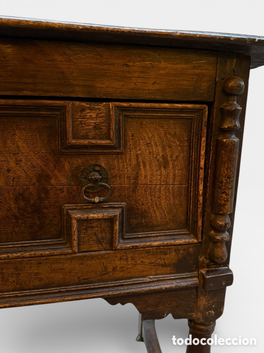 Antig&uuml;edades: Dressing table /Mesa auxiliar finales siglo XVII - Foto 9