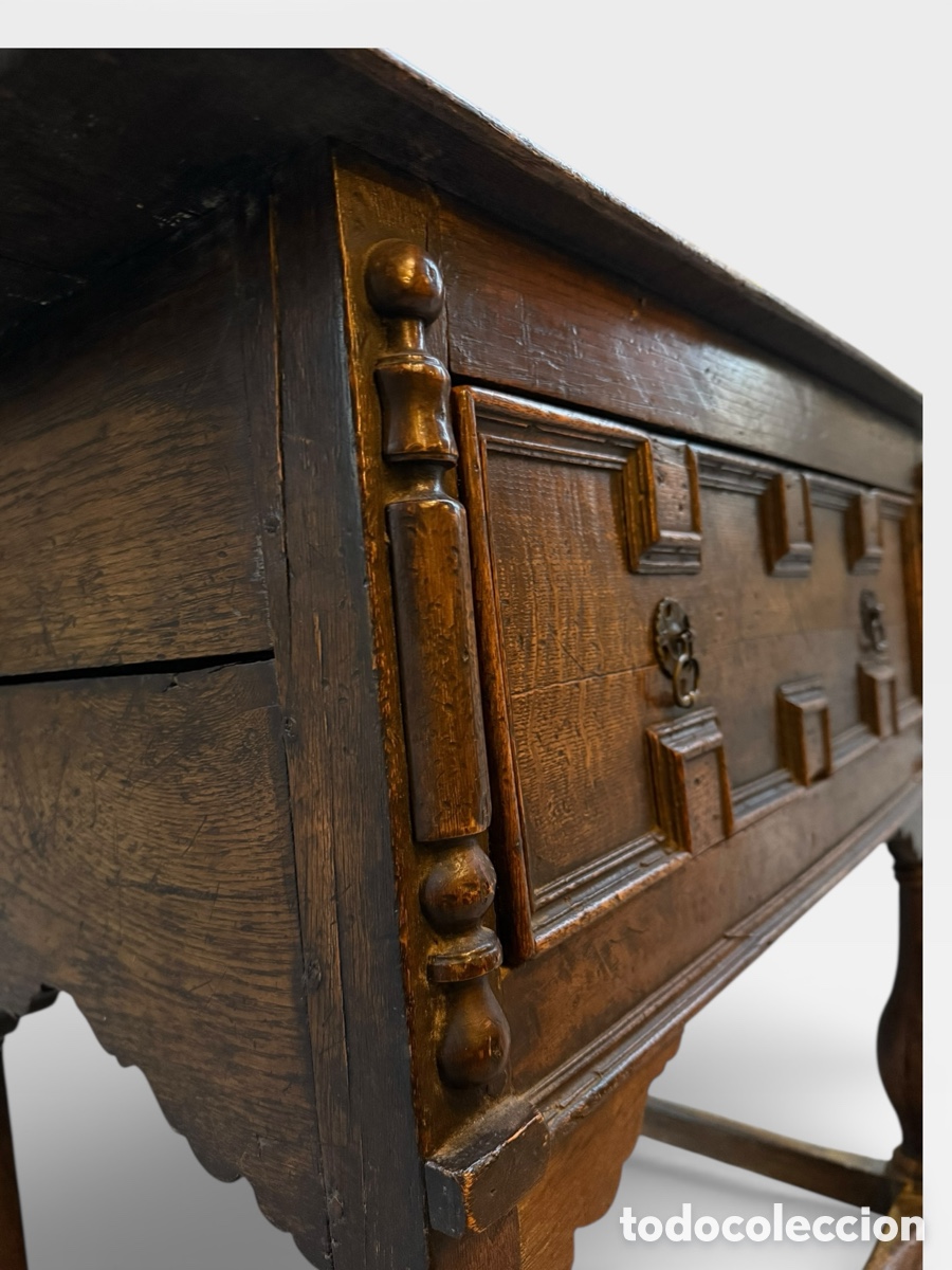 Antig&uuml;edades: Dressing table /Mesa auxiliar finales siglo XVII - Foto 10