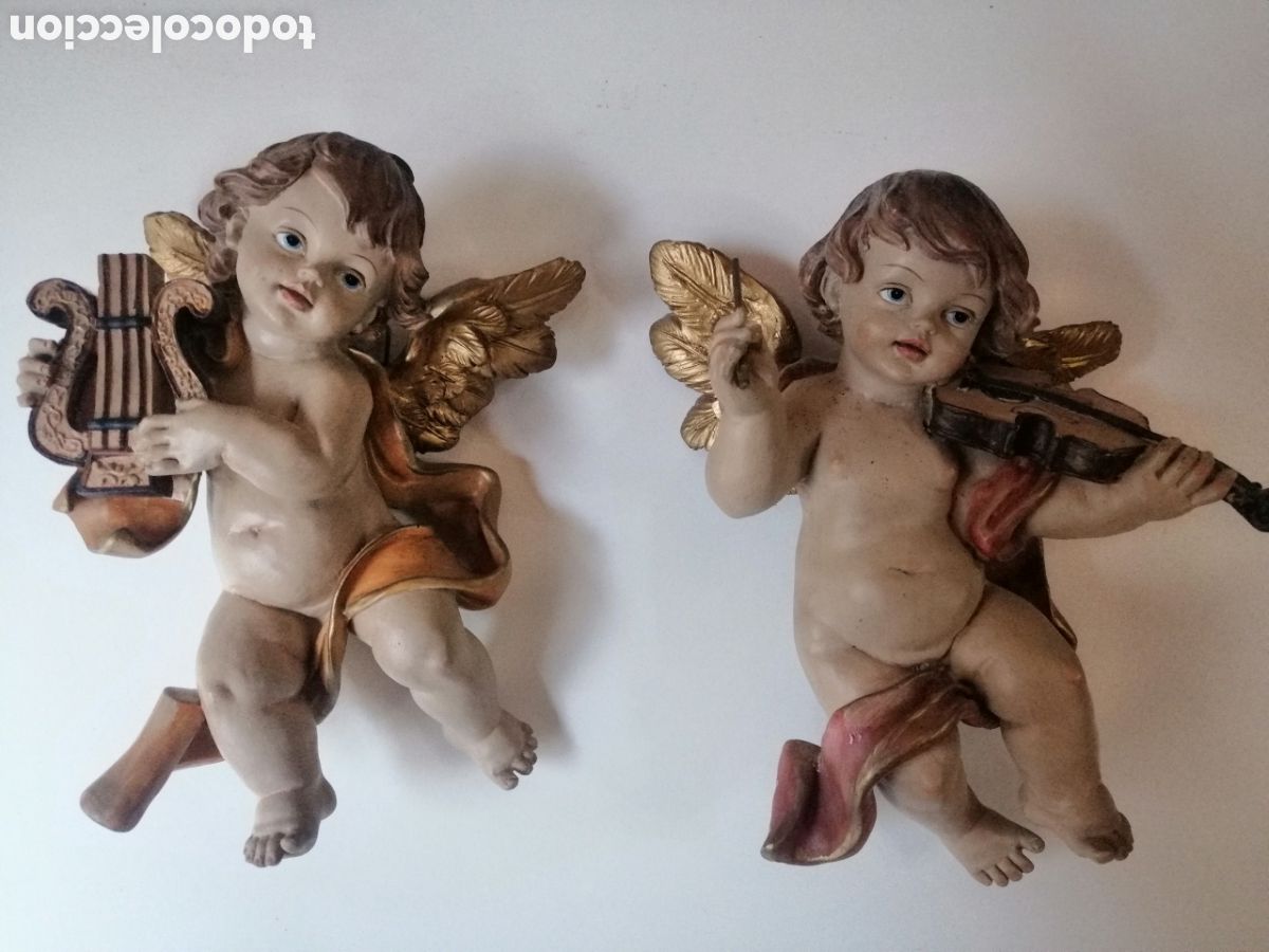 Antig&uuml;edades: Angeles Querubines Colgantes - Foto 6
