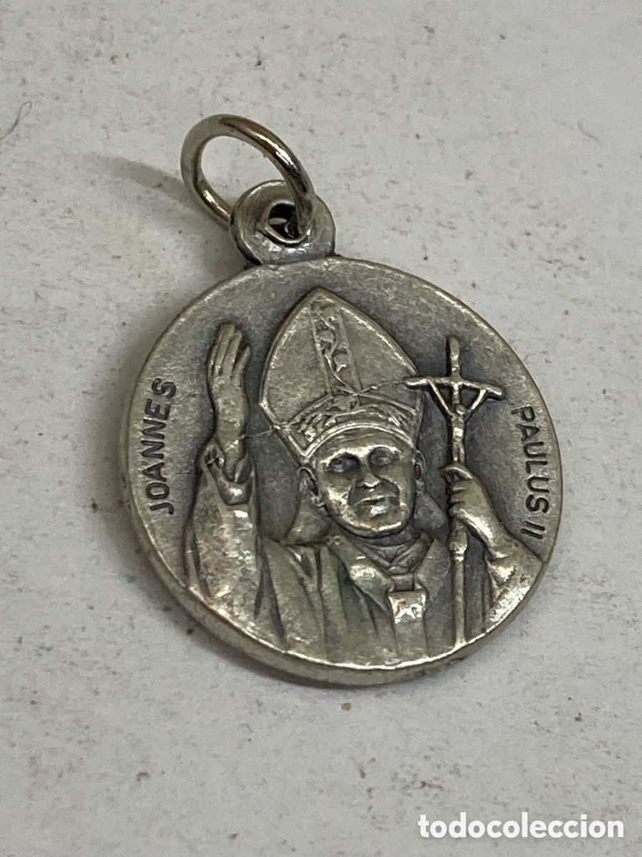 Antig&uuml;edades: Medalla de metal religiosa C508 - Foto 1