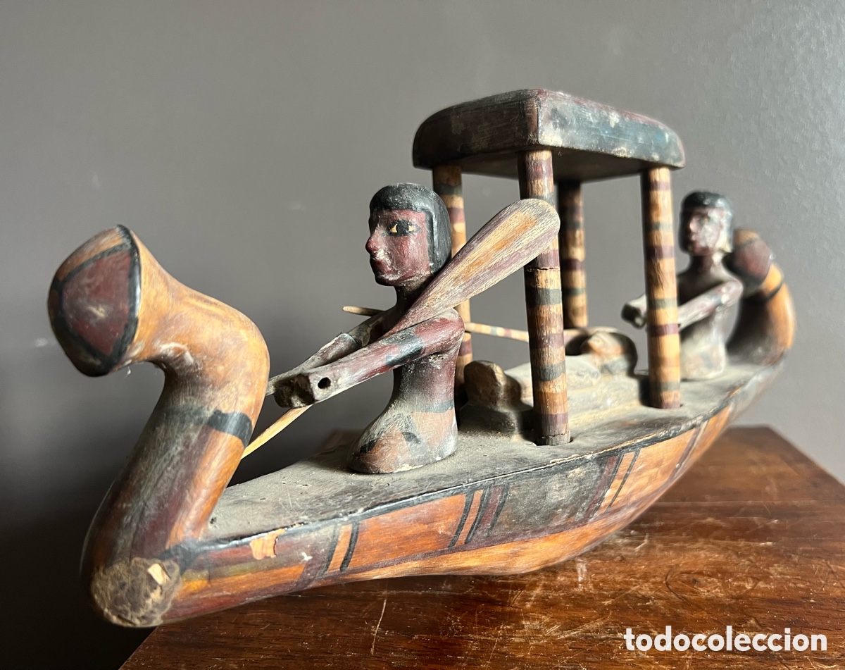 Antig&uuml;edades: Barca Solar de Ra Osiris - Foto 5
