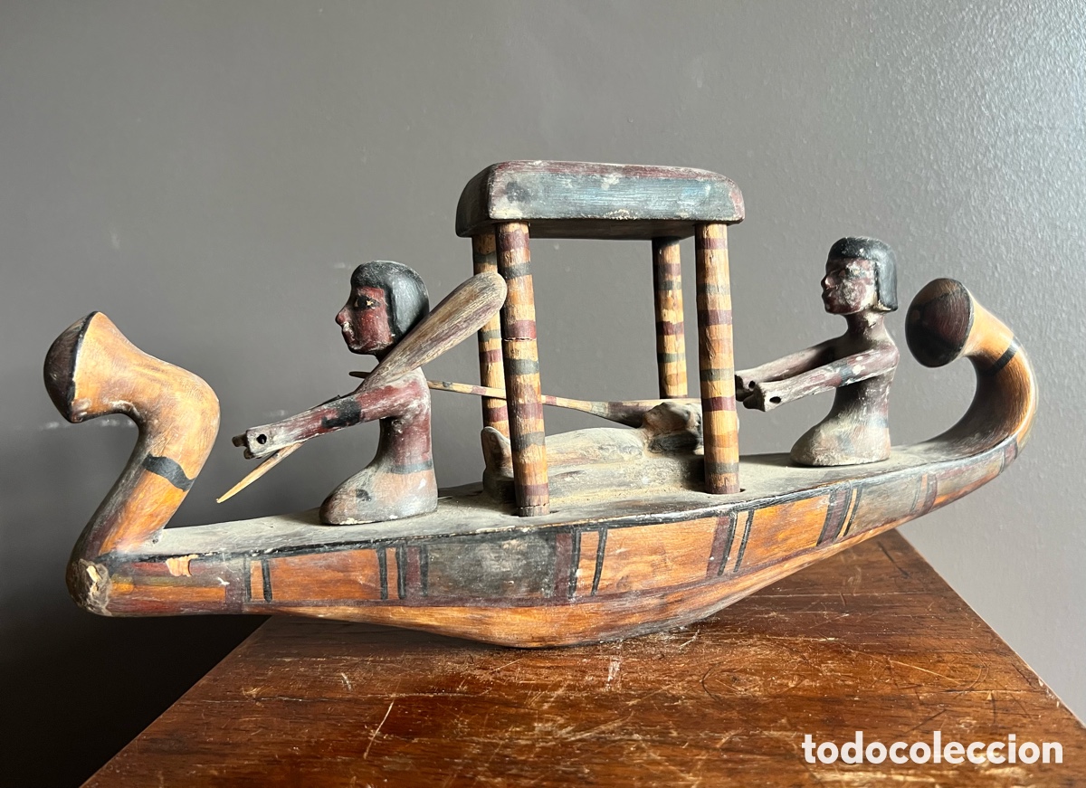Antig&uuml;edades: Barca Solar de Ra Osiris - Foto 12