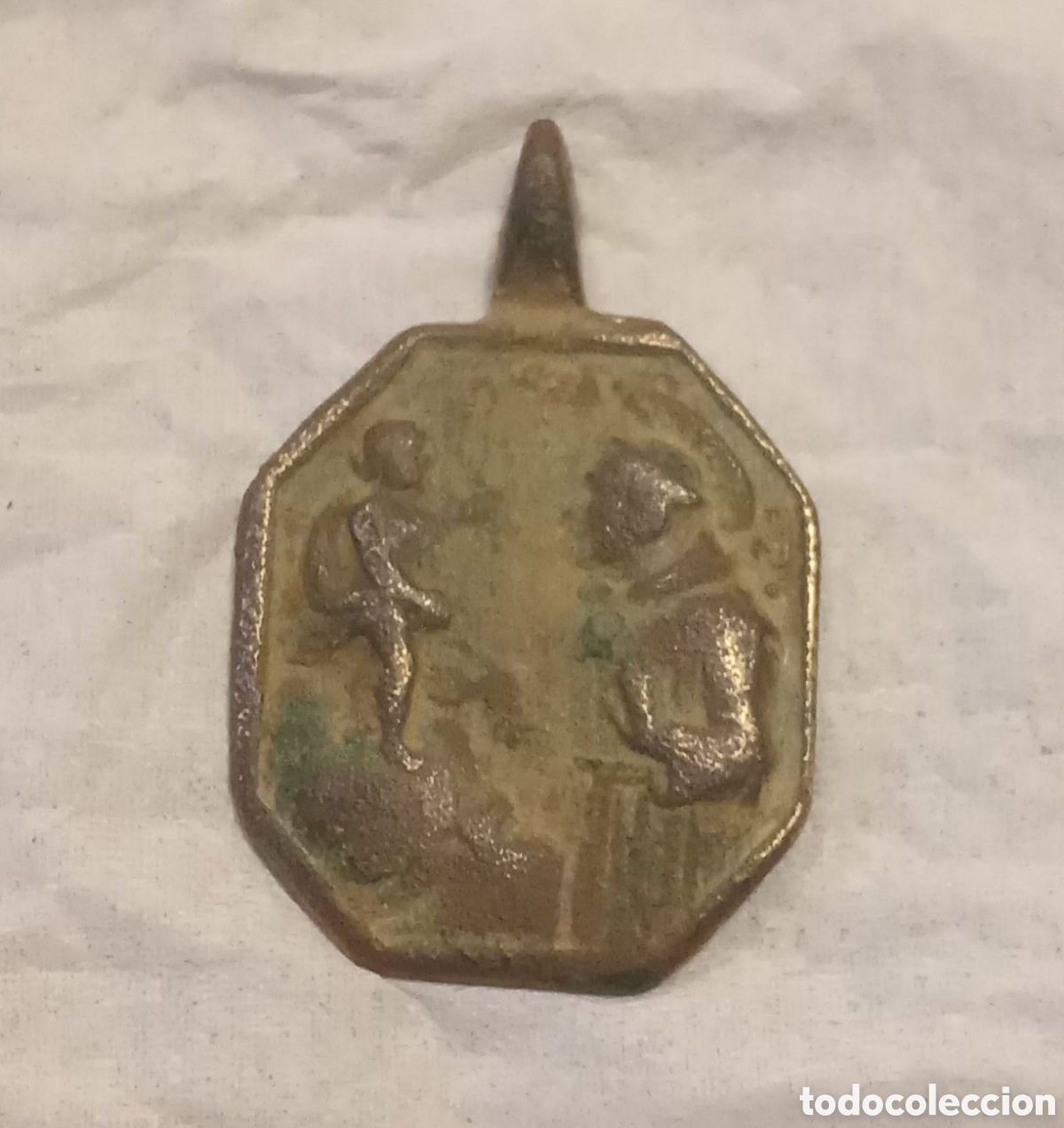 Antig&uuml;edades: MEDALLA ANTIGUA RELIGIOSA - Foto 2