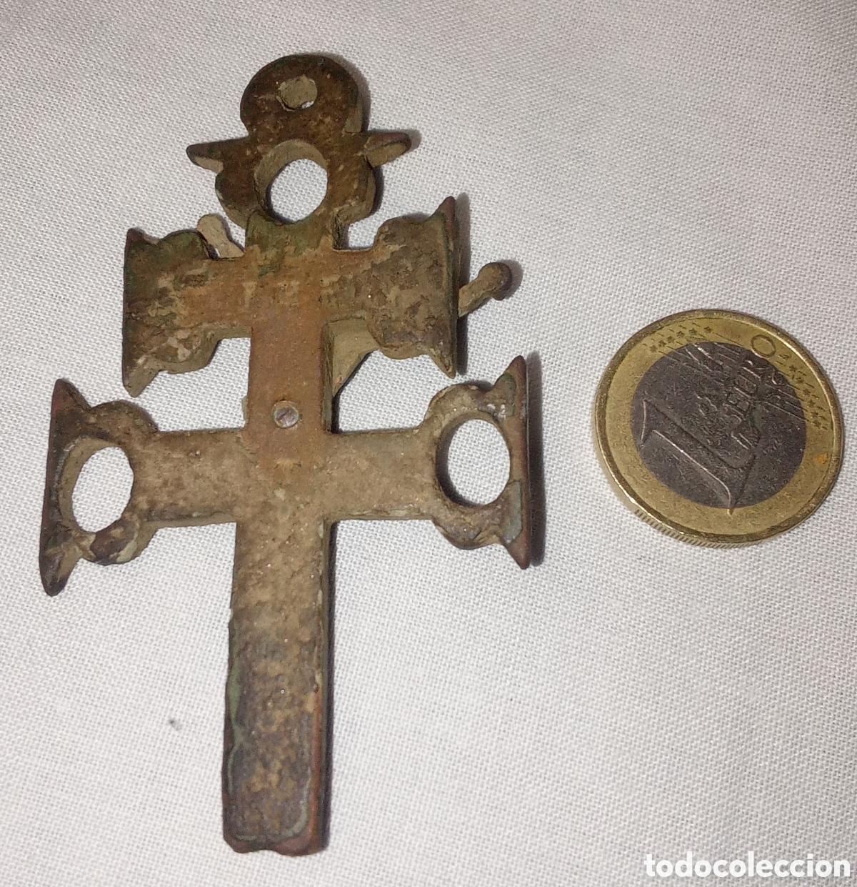 Antig&uuml;edades: CRUCIFIJO ANTIGUO GRANDE - Foto 2