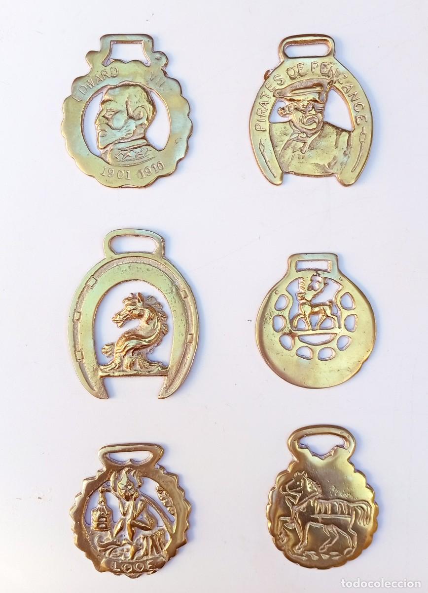 Antig&uuml;edades: Insignias de h&iacute;pica de bronce - Foto 1