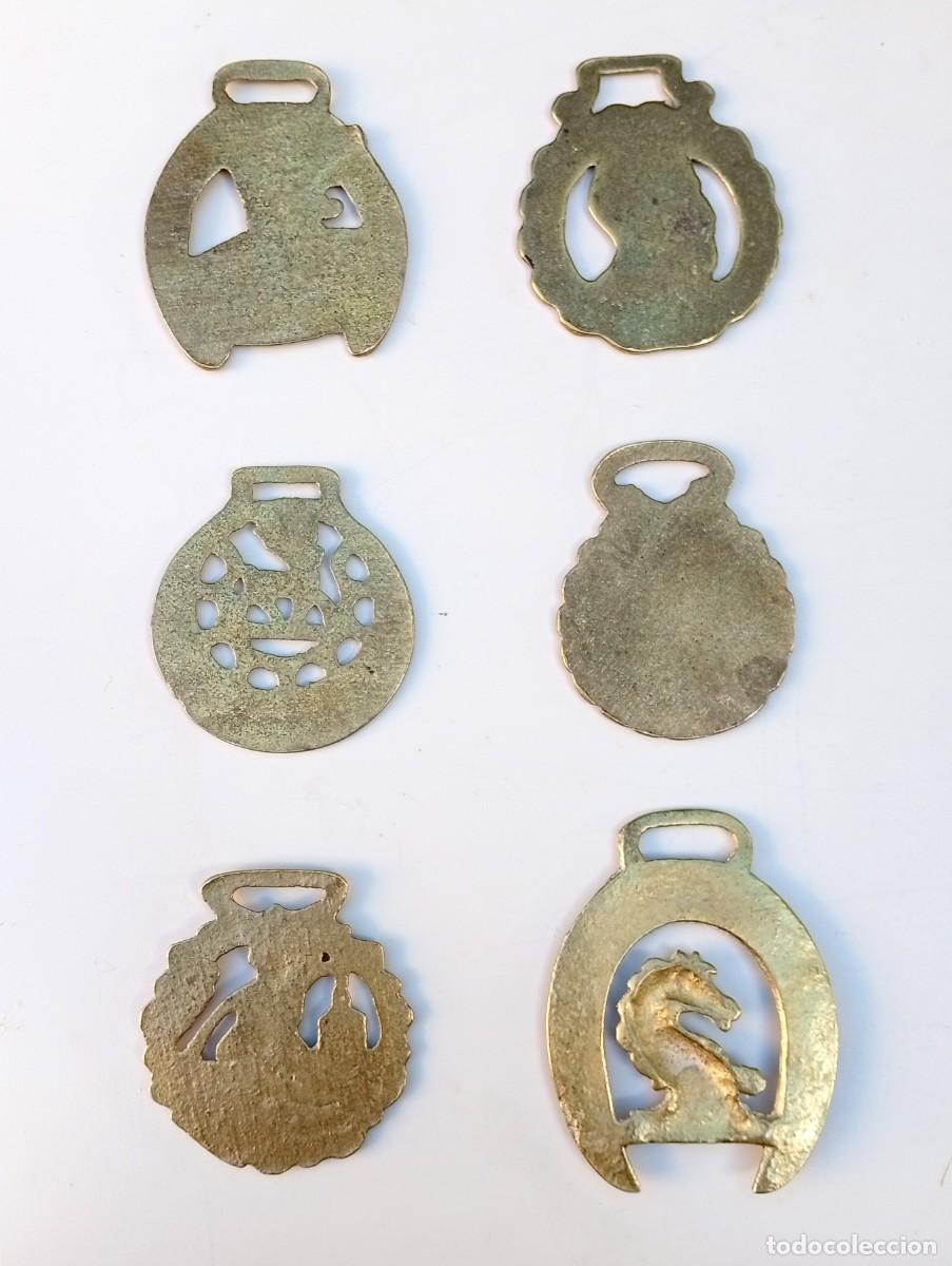 Antig&uuml;edades: Insignias de h&iacute;pica de bronce - Foto 2