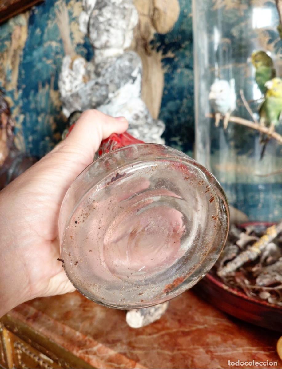Antig&uuml;edades: Botella de licor antigua hecha l&aacute;mpara - Foto 5