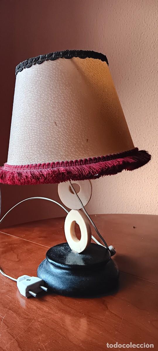 Antig&uuml;edades: ANTIGUA L&Aacute;MPARA DE MESA - Foto 3