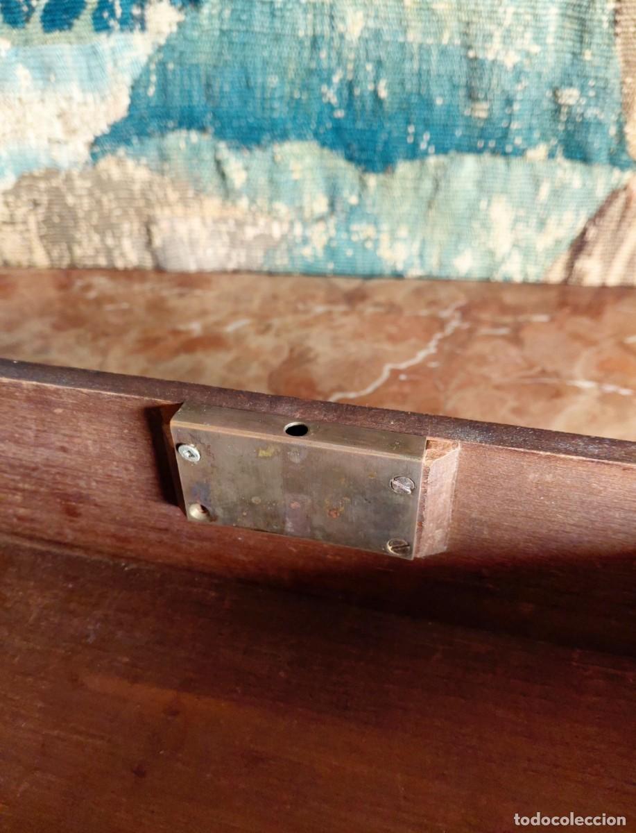 Antig&uuml;edades: Antigua caja madera s. XIX - Foto 3