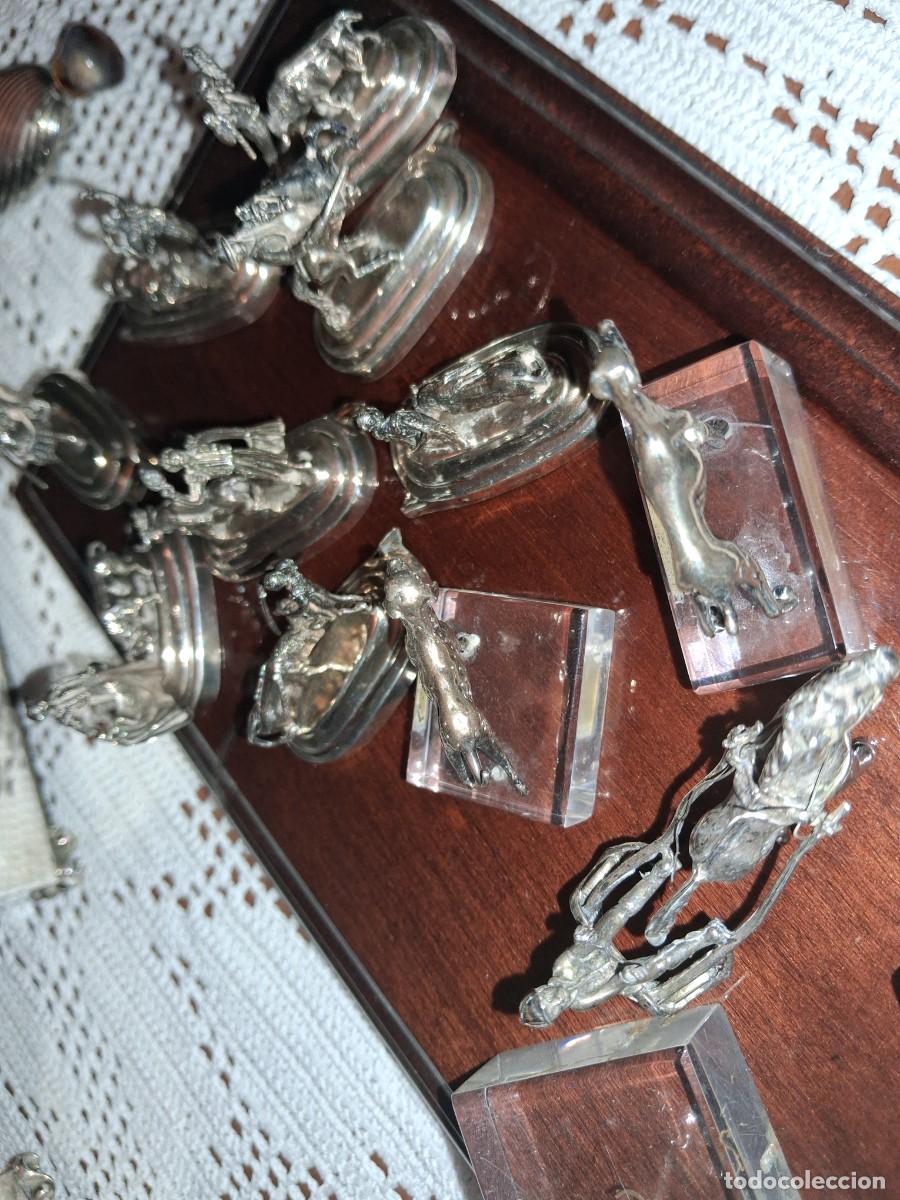 Antig&uuml;edades: Miniaturas plata toreo y perros - Foto 2