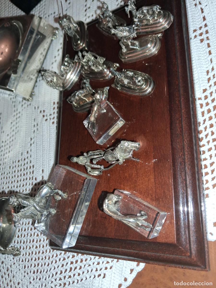 Antig&uuml;edades: Miniaturas plata toreo y perros - Foto 4