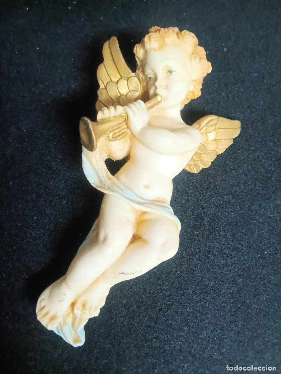 Antig&uuml;edades: ANGELITO CON CORNETA - Foto 1