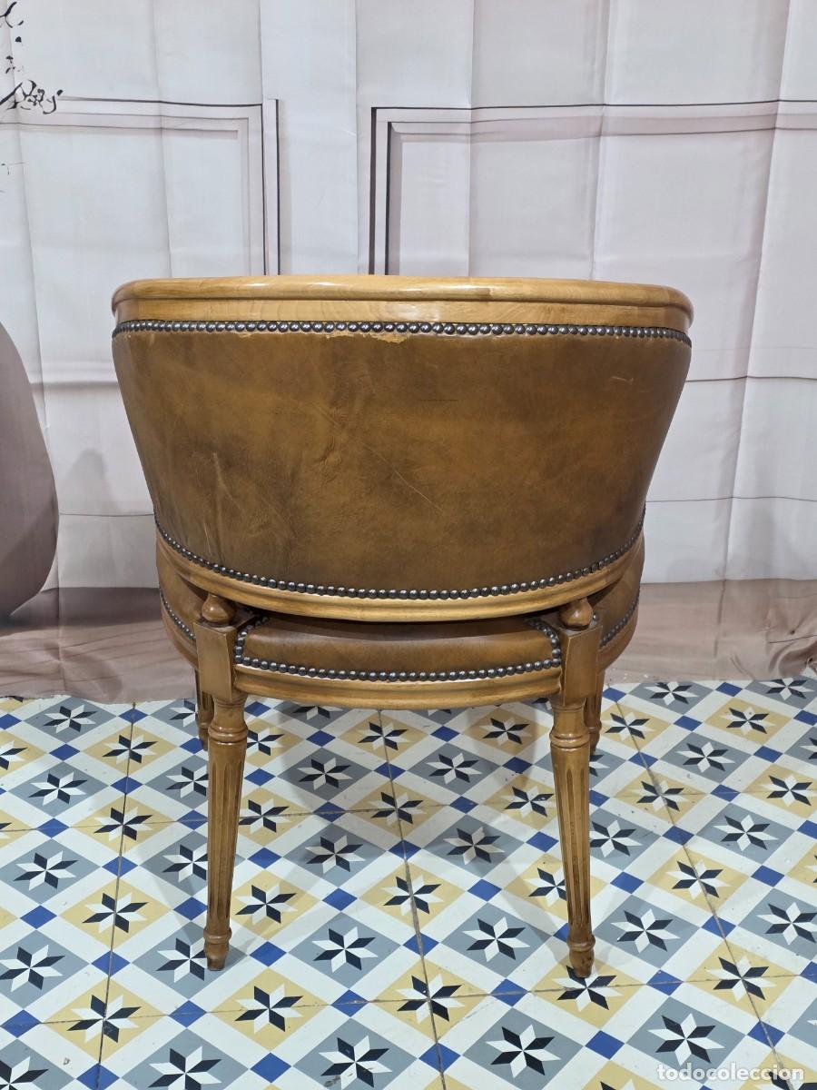 Antig&uuml;edades: Antiguo sill&oacute;n capiton&eacute; - Foto 5