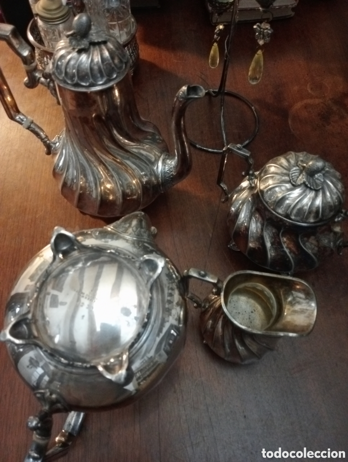 Antig&uuml;edades: Juego de t&eacute; de sheffield - Foto 2
