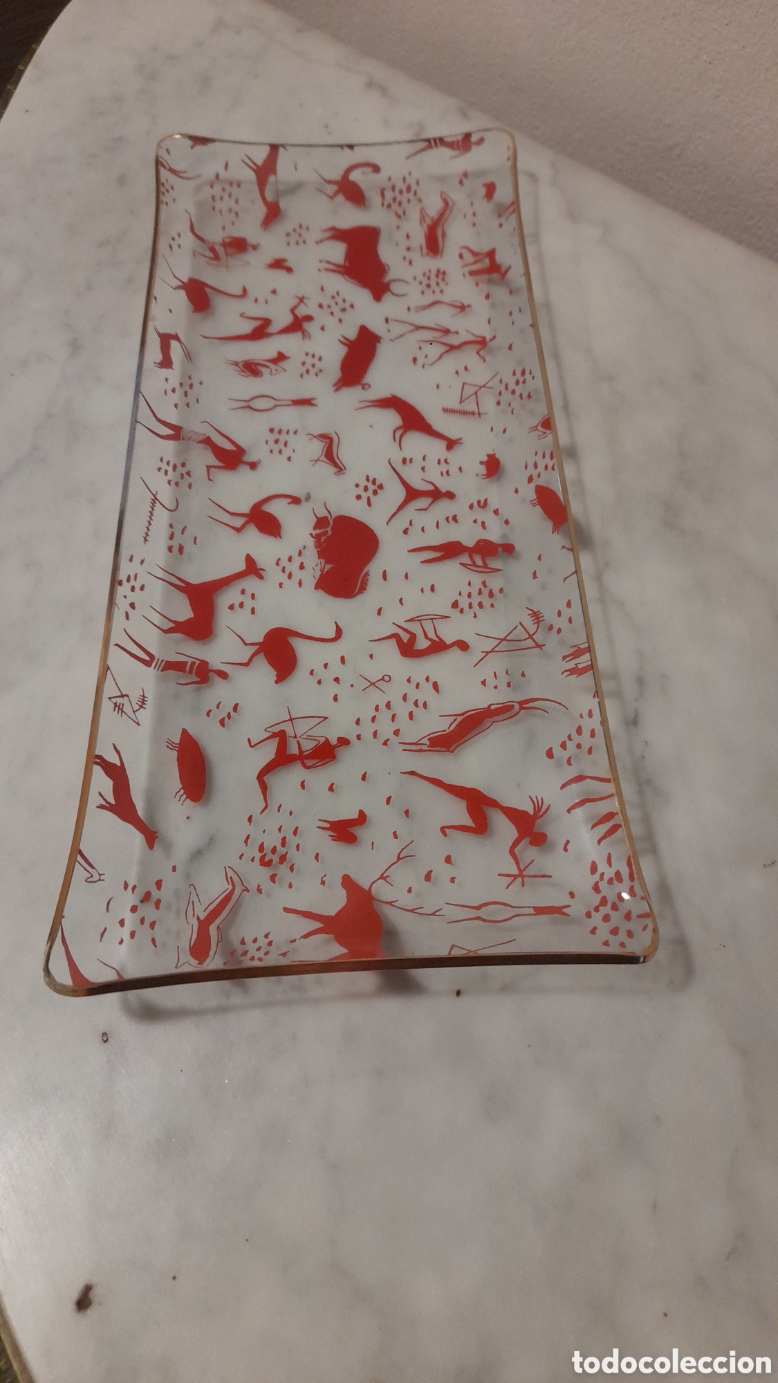 Antig&uuml;edades: Bandeja para cake a&ntilde;os 70 - Foto 7