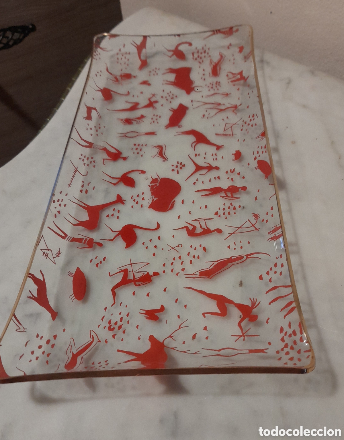 Antig&uuml;edades: Bandeja para cake a&ntilde;os 70 - Foto 10