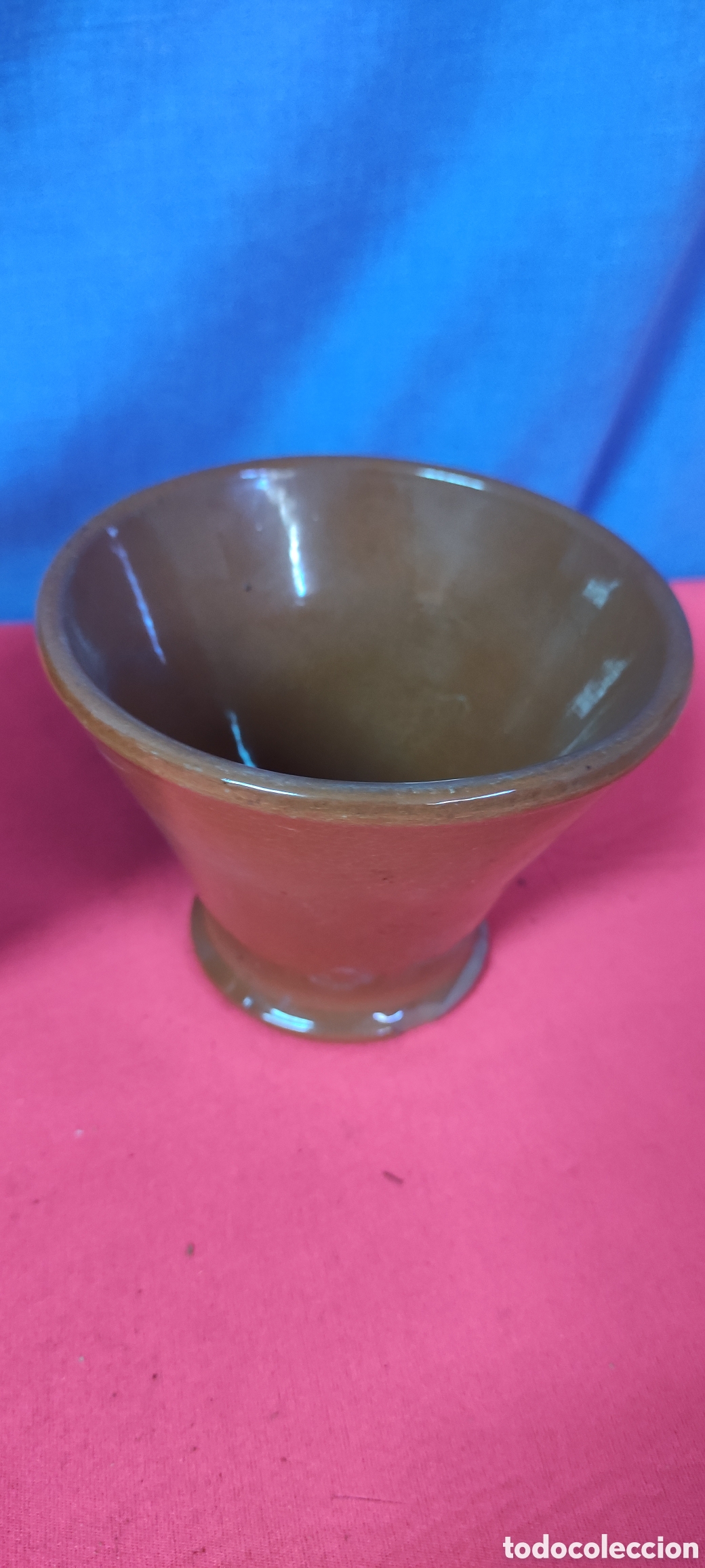 Antig&uuml;edades: Conjunto 3 vasos de cer&aacute;mica - Foto 5