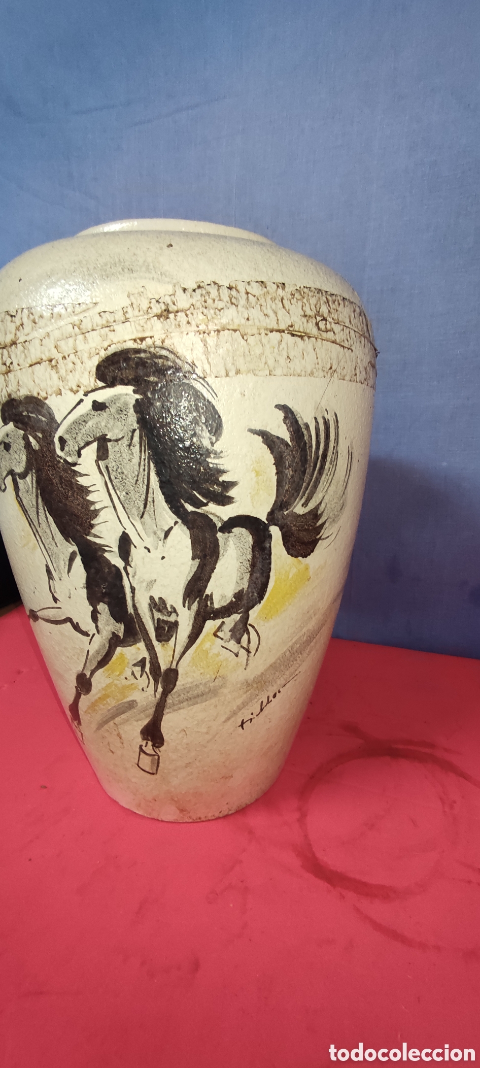 Antig&uuml;edades: Antiguo jarr&oacute;n de cetamica - Foto 12