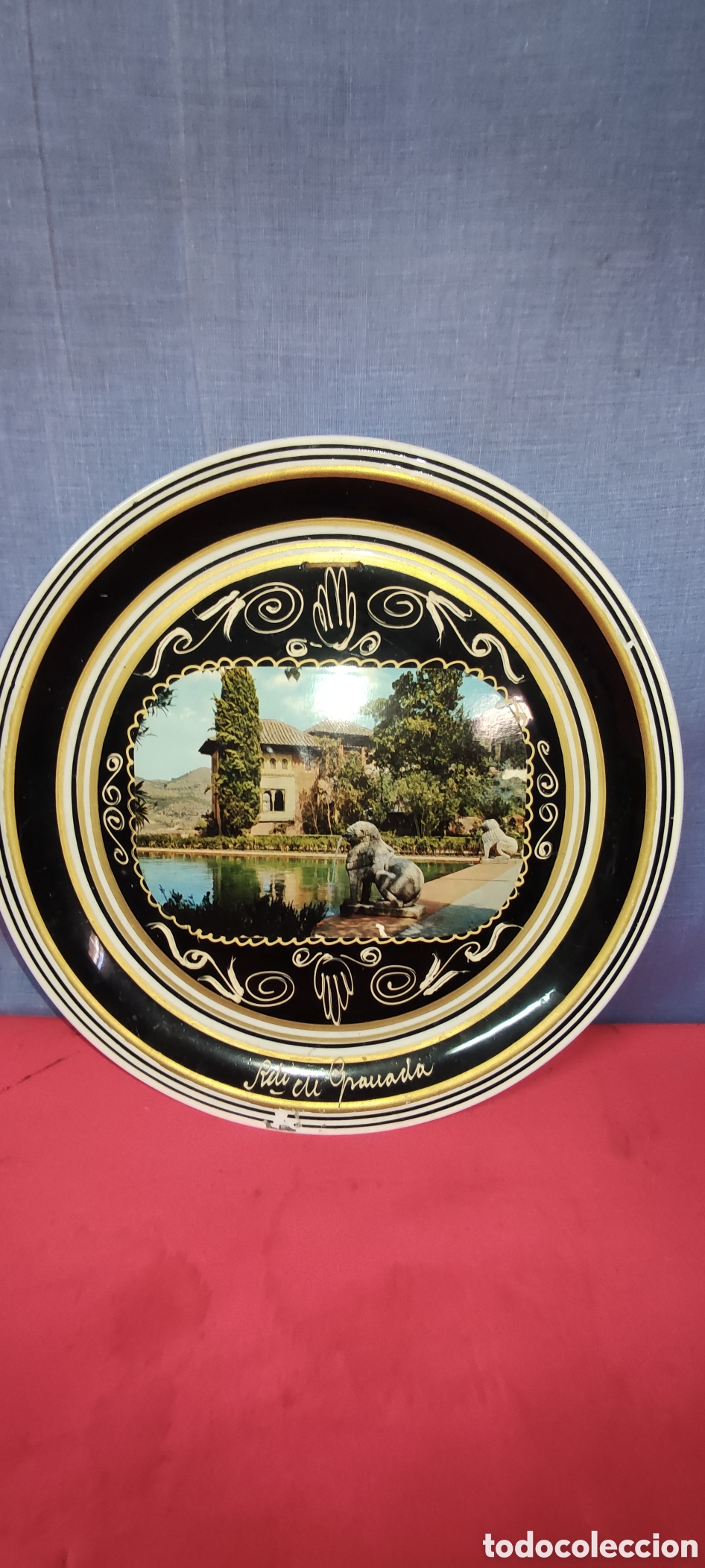 Antig&uuml;edades: Plato decorativo Granafa - Foto 2
