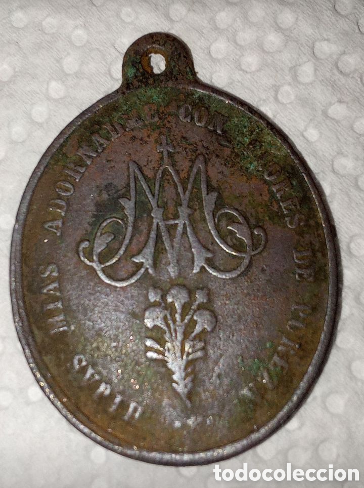 Antig&uuml;edades: MEDALLA RELIGIOSA ANTIGUA - Foto 2