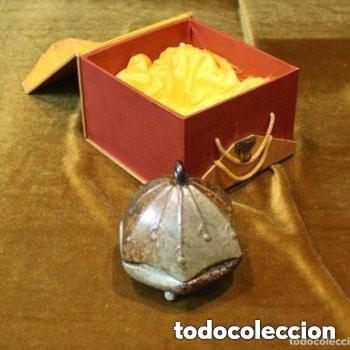 Antig&uuml;edades: Recipiente chino, alabastro, con caja original. - Foto 1
