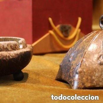 Antig&uuml;edades: Recipiente chino, alabastro, con caja original. - Foto 3