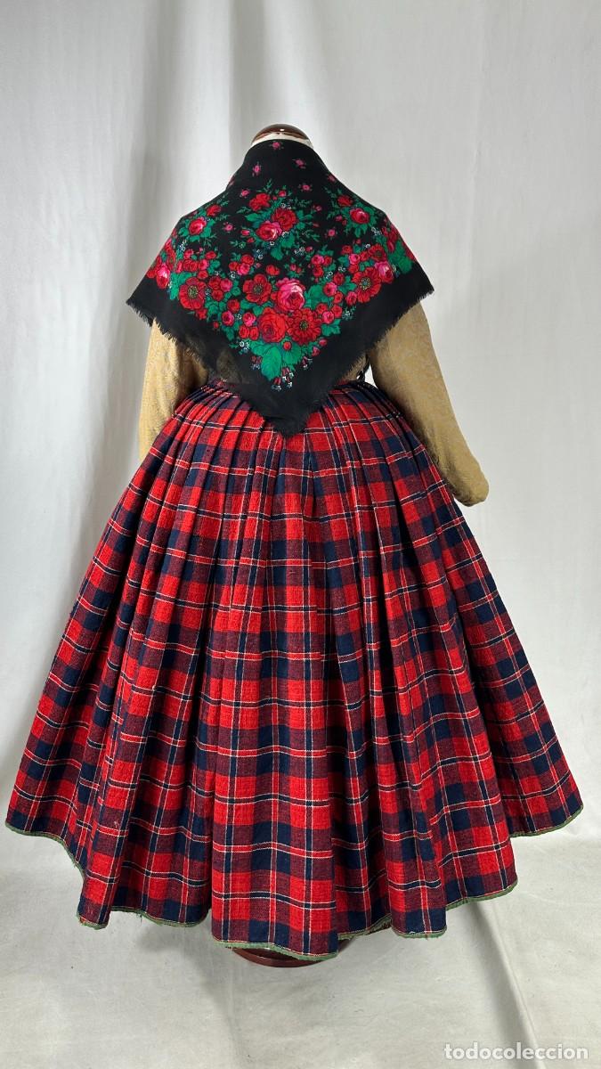 Antig&uuml;edades: Antiguo pa&ntilde;uelo de merino estampado - Foto 5