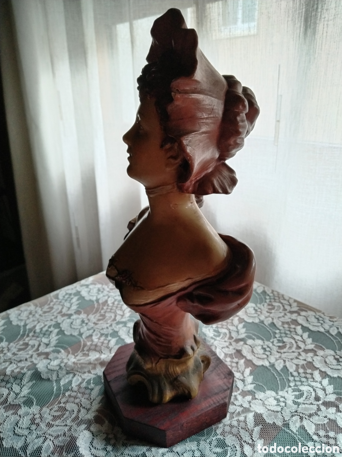 Antig&uuml;edades: Figura modernista de mujer. - Foto 3