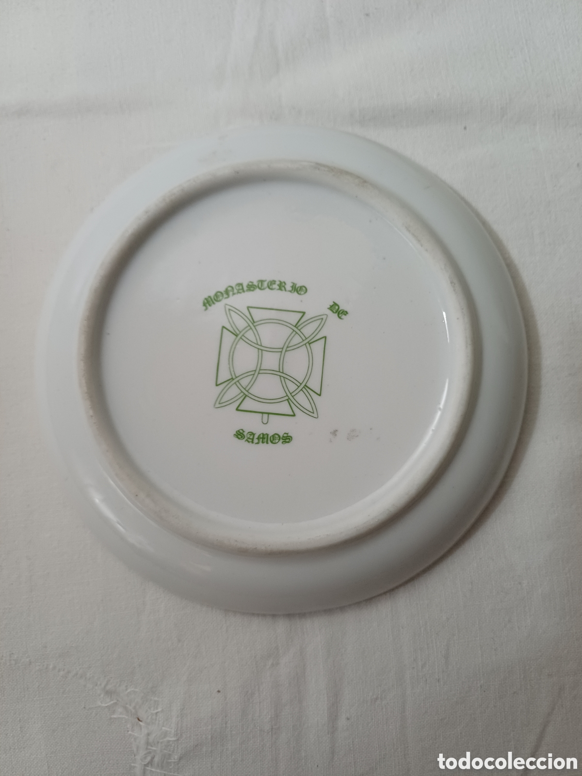 Antig&uuml;edades: Plato recuerdo del Monasterio de Samos - Foto 2