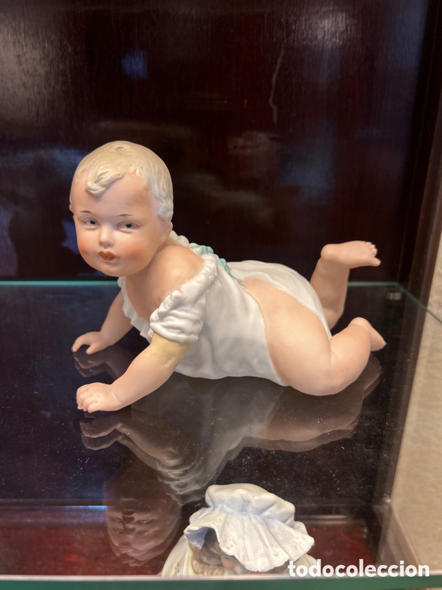 Antig&uuml;edades: Bebe piano haubach en biscuitt - Foto 1
