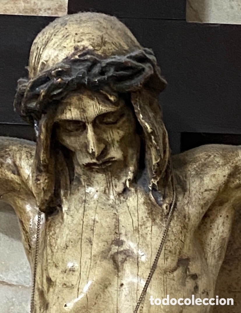 Antig&uuml;edades: Cristo en la cruz antiguo - Foto 2