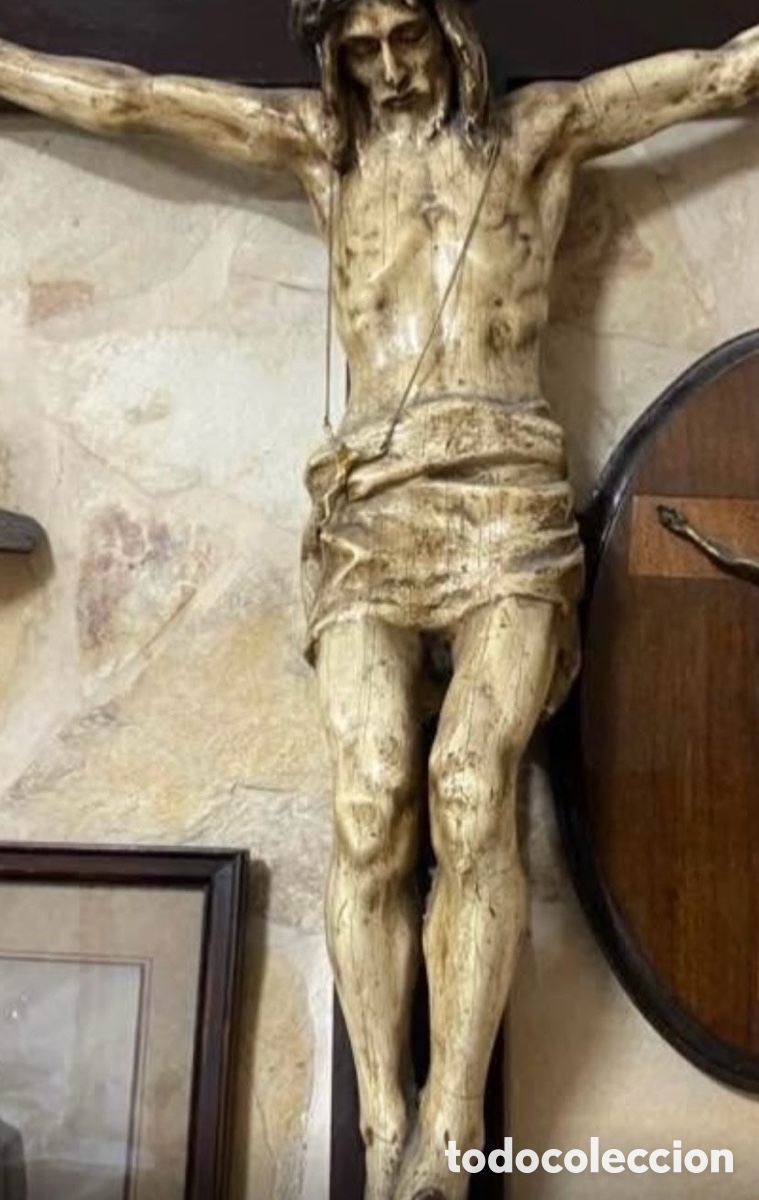 Antig&uuml;edades: Cristo en la cruz antiguo - Foto 5