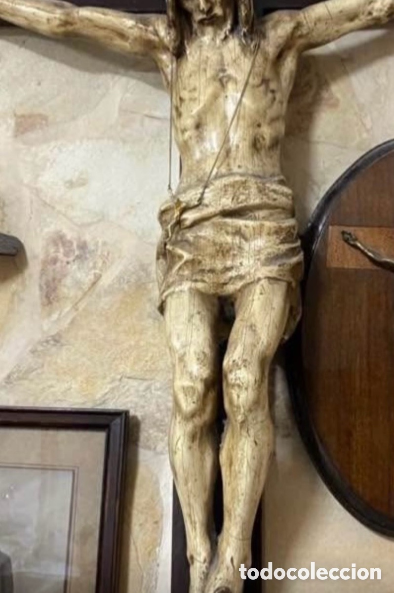 Antig&uuml;edades: Cristo en la cruz antiguo - Foto 6